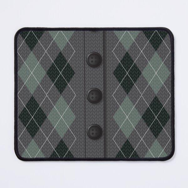 Item preview, Argyle Cardigan - Greys and Black designed and sold by blueskiesforme.
