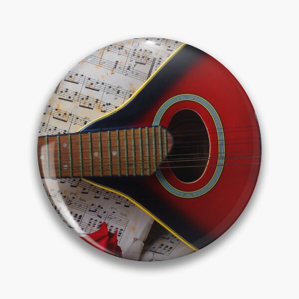 Item preview, Red Rose And Red Mandolin designed and sold by Garry Gay.