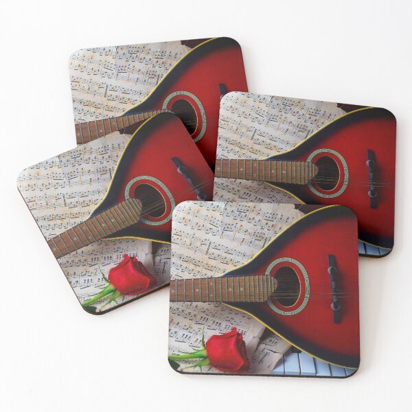 Item preview, Red Rose And Red Mandolin designed and sold by Garry Gay.