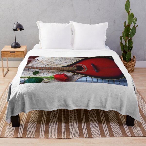 Item preview, Red Rose And Red Mandolin designed and sold by Garry Gay.
