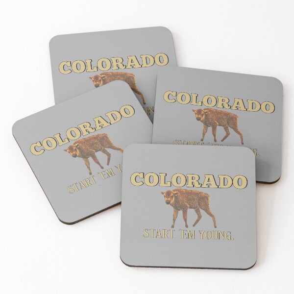 Item preview, Colorado Start'em Young (baby buffalo) designed and sold by dmbdana.