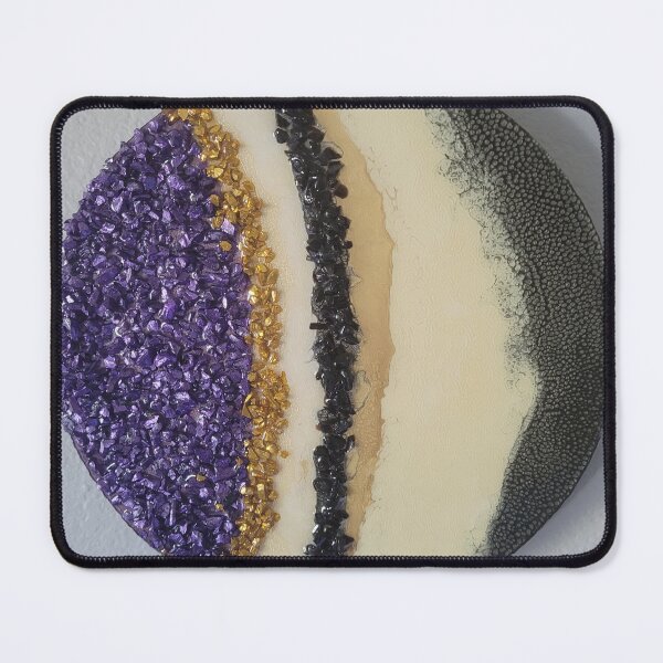 Item preview, Purple and gold geode designed and sold by Chris Boothe.