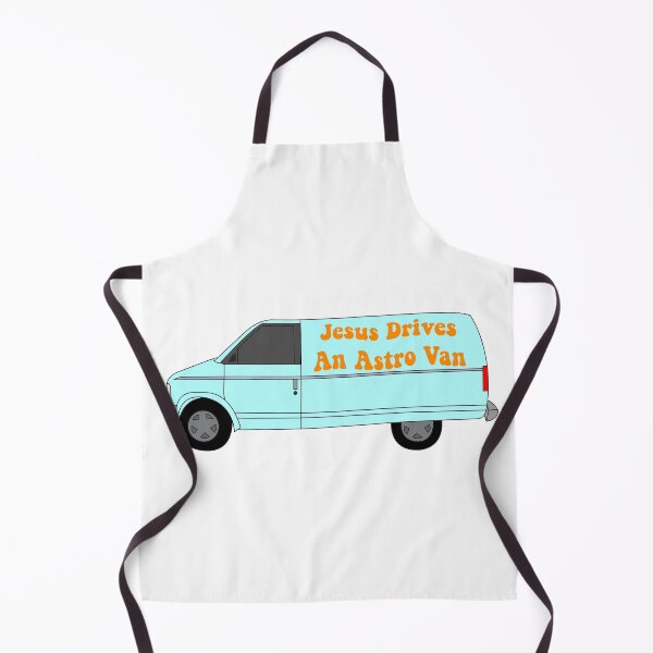 Item preview, Jesus Drives an Astrovan designed and sold by SocksAndBiscuit.