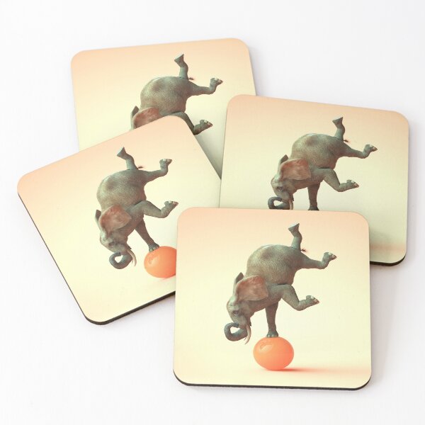Item preview, Elephant balancing on a ball designed and sold by professorguru.