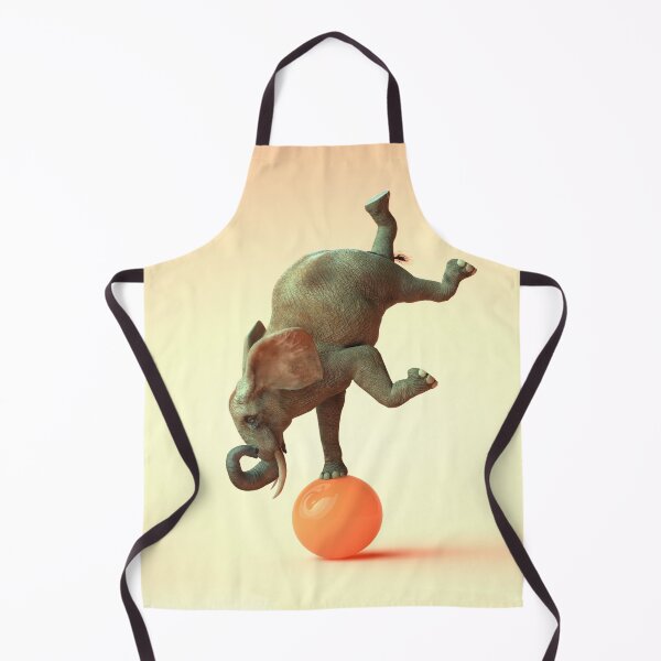 Item preview, Elephant balancing on a ball designed and sold by professorguru.