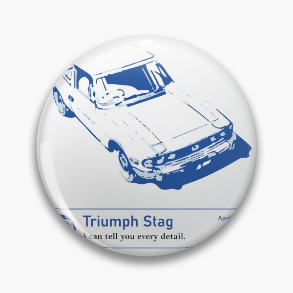 Item preview, "Triumph Stag: I Can Tell You Every Detail" designed and sold by Triumph-Stagfan.
