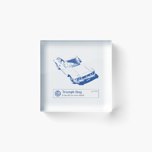 Item preview, "Triumph Stag: I Can Tell You Every Detail" designed and sold by Triumph-Stagfan.