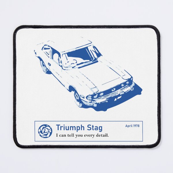 Item preview, "Triumph Stag: I Can Tell You Every Detail" designed and sold by Triumph-Stagfan.