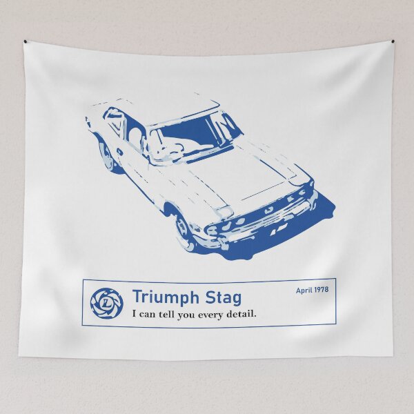 Item preview, "Triumph Stag: I Can Tell You Every Detail" designed and sold by Triumph-Stagfan.