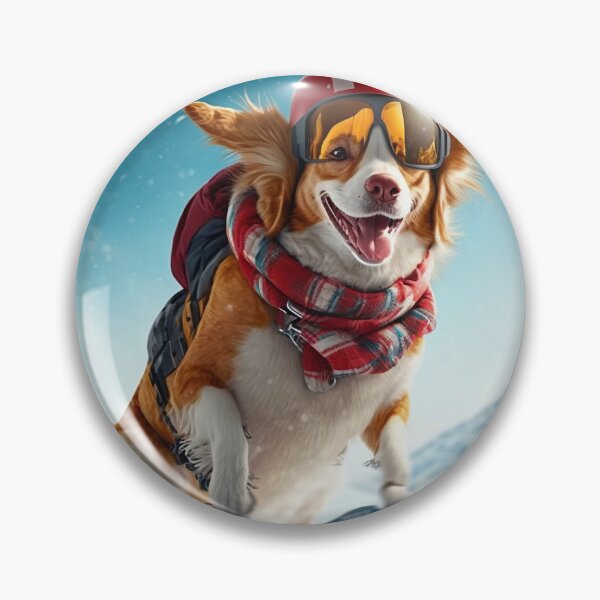 Item preview, Ski dog designed and sold by MARYMAXMAC.