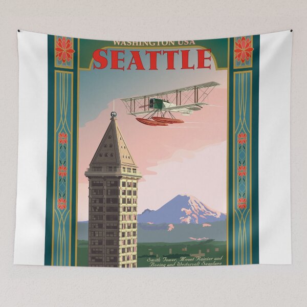 Item preview, Seattle Icons designed and sold by contourcreative.
