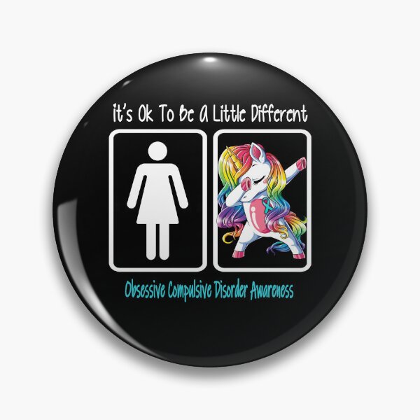 Item preview, Obsessive Compulsive Disorder Awareness - It is Ok To Be A Little Different designed and sold by RekaJoJo.