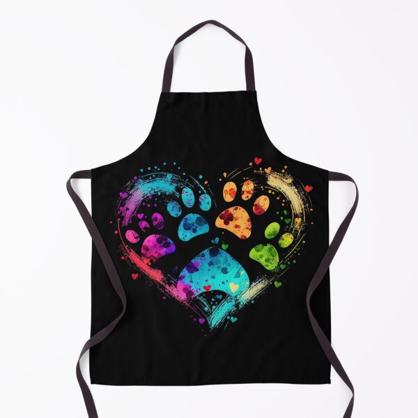 Item preview, Dog Paws Heart Shape designed and sold by ArtTees4U.