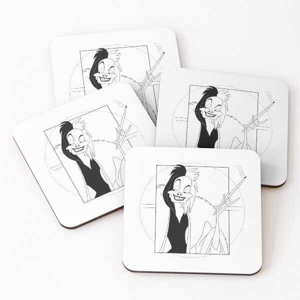 Item preview, Villains - Cruella de Vil designed and sold by SoyLilith.