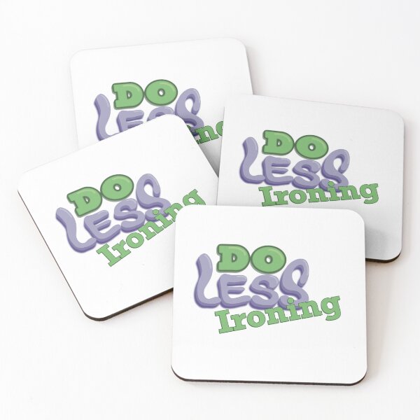 Item preview, Do Less Ironing designed and sold by OddDuckCreation.