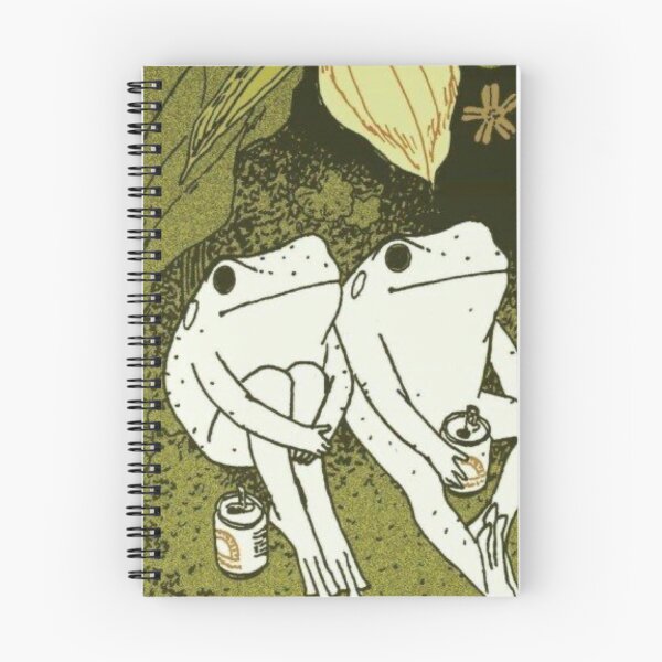Item preview, Frogs sitting and drinking soda designed and sold by Inaslind.