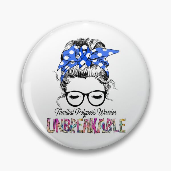 Item preview, Familial Polyposis Warrior - UNBREAKABLE - Familial Polyposis Ribbon designed and sold by Tifrop.