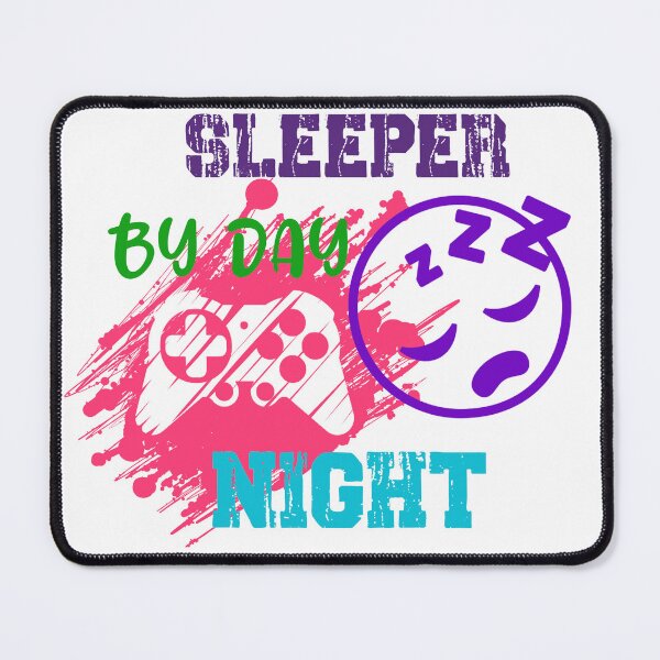 Item preview, sleeping By Day Gaming By Night designed and sold by PROgo ⭐⭐⭐⭐⭐ (3,993).