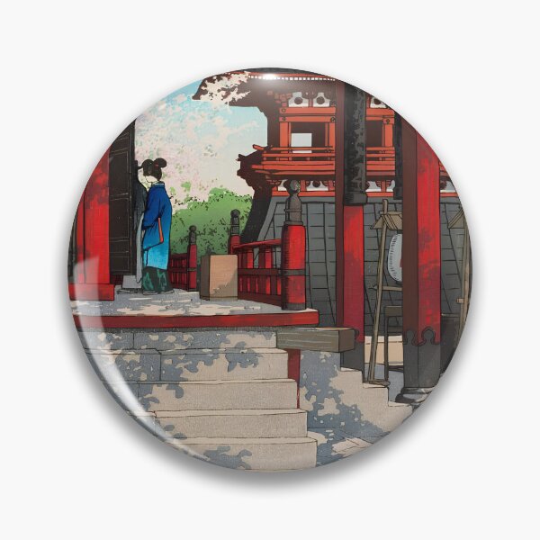 Item preview, Kawase Hasui -- Meguro Fudo Temple Woodcut by  Hasui Kawase designed and sold by TeeARTHY.