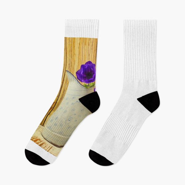 Item preview, Two French Pitches With Anemone Flowers designed and sold by Garry Gay.