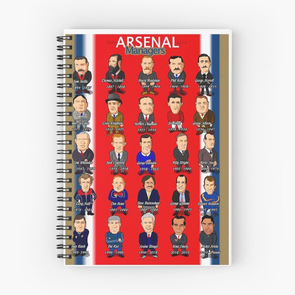 Item preview, Arsenal Football Club Managers History designed and sold by Funkybones.