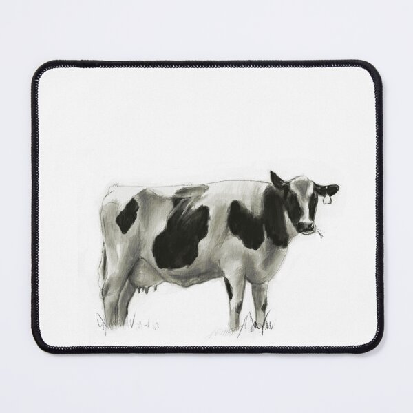 Item preview, Black and white dairy cow designed and sold by Annie Linekar.