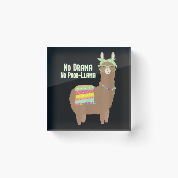 Item preview, No Drama No Prob-LLama designed and sold by thanguy252.
