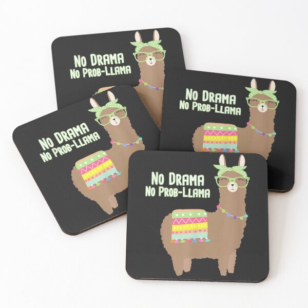 Item preview, No Drama No Prob-LLama designed and sold by thanguy252.