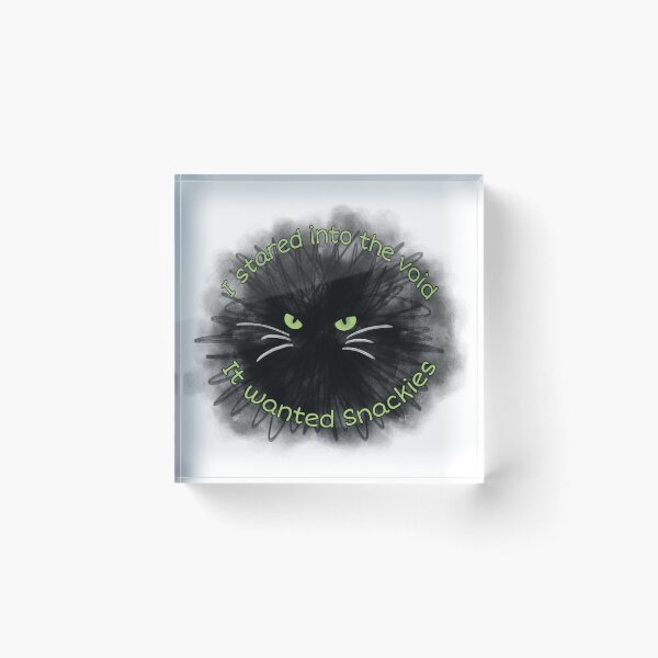 Item preview, I stared into the void, it wanted snackies designed and sold by IslaImages.