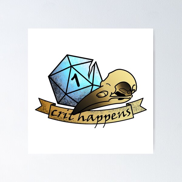Item preview, Crit Happens, Color designed and sold by DeStoya.