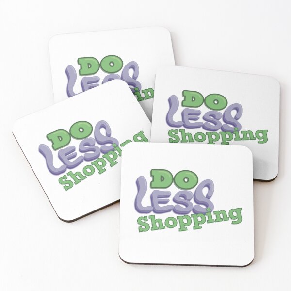 Item preview, Do Less Shopping  designed and sold by OddDuckCreation.