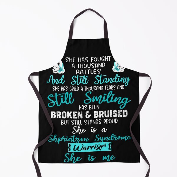Item preview, Shprintzen Syndrome Warrior SHE IS ME - Support Shprintzen Syndrome Fighter Gifts designed and sold by Berriosly.