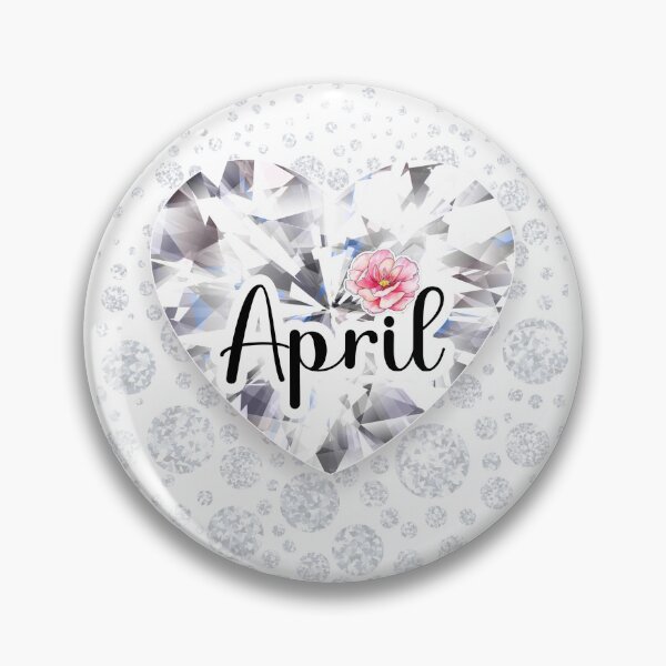 Item preview, Cute April Diamond Birthstone Gifts For April Borns & April Lovers  designed and sold by Flowerartlovers.
