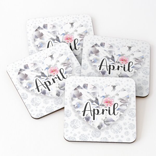 Item preview, Cute April Diamond Birthstone Gifts For April Borns & April Lovers  designed and sold by Flowerartlovers.