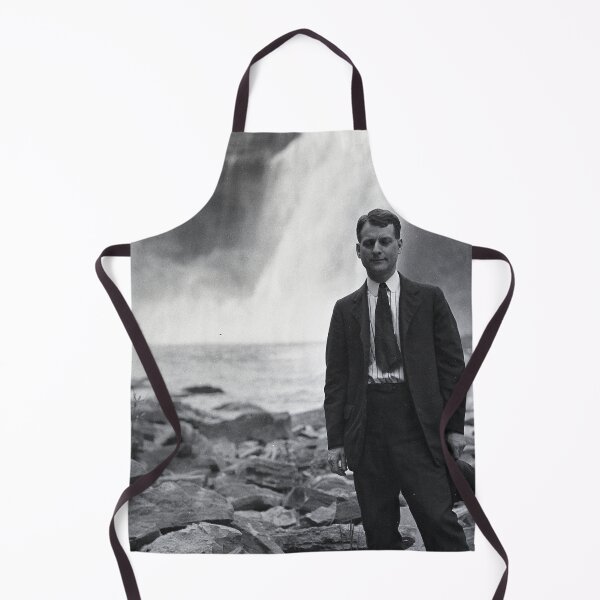 Item preview, Vintage Man at a Dam Genesee River, NY designed and sold by BGPickers.