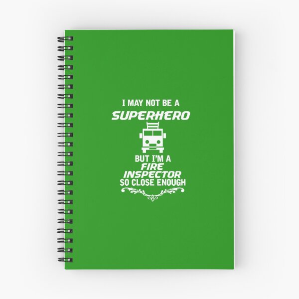 Item preview, Not Superhero But Fire Inspector designed and sold by AlwaysAwesome.