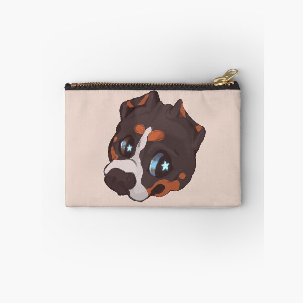 Item preview, Cute Tricolor Pit Bull Terrier Sticker Design designed and sold by ami-doodle.