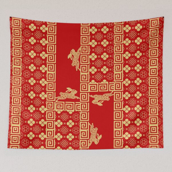 Item preview, Year of the Rabbit Pattern 4 designed and sold by SimplyMe-Plus.