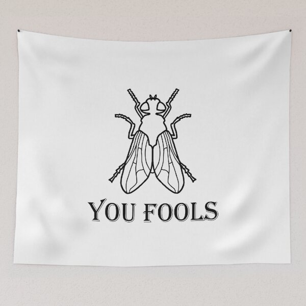 Item preview, Fly, you fools - black designed and sold by markeralchemy.
