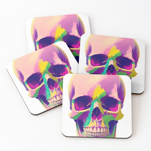 Item preview, Colorful Skull Nº1 designed and sold by CMeista.