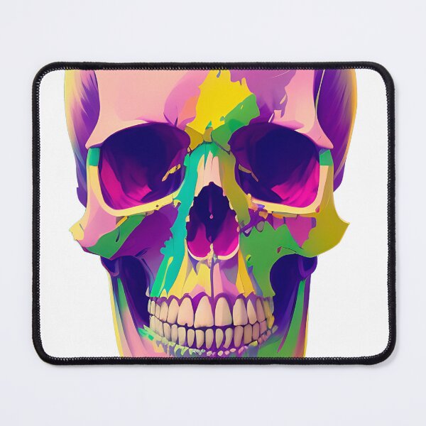 Item preview, Colorful Skull Nº1 designed and sold by CMeista.
