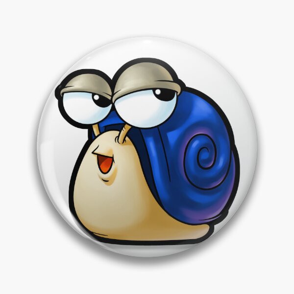 Item preview, Maplestory Blue Snail designed and sold by GreasyGerbil.