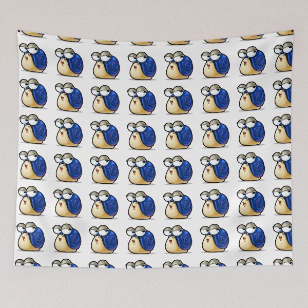 Item preview, Maplestory Blue Snail designed and sold by GreasyGerbil.