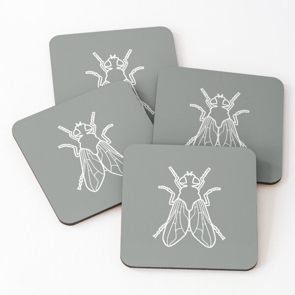 Item preview, Just a Fly - white designed and sold by markeralchemy.