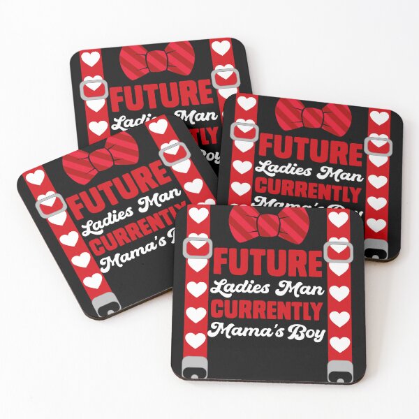 Item preview, Future Ladies Man Currently Mamas Boy Bow Tie Kids Valentines Day  designed and sold by QueenOfPrint.