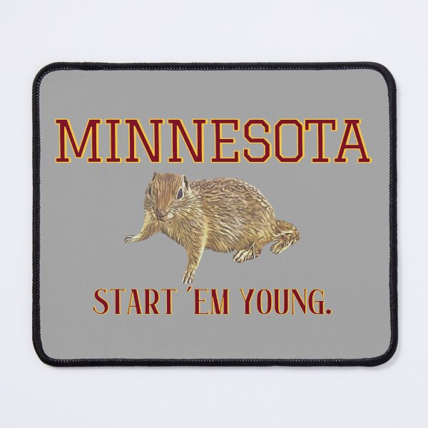 Item preview, Minnesota Start'em Young (baby gopher) designed and sold by dmbdana.