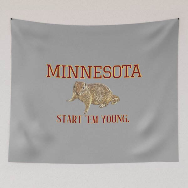 Item preview, Minnesota Start'em Young (baby gopher)  designed and sold by dmbdana.