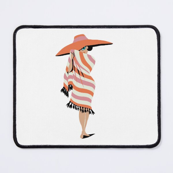 Item preview, Vintage Beach towel babe designed and sold by OuterLimitz.