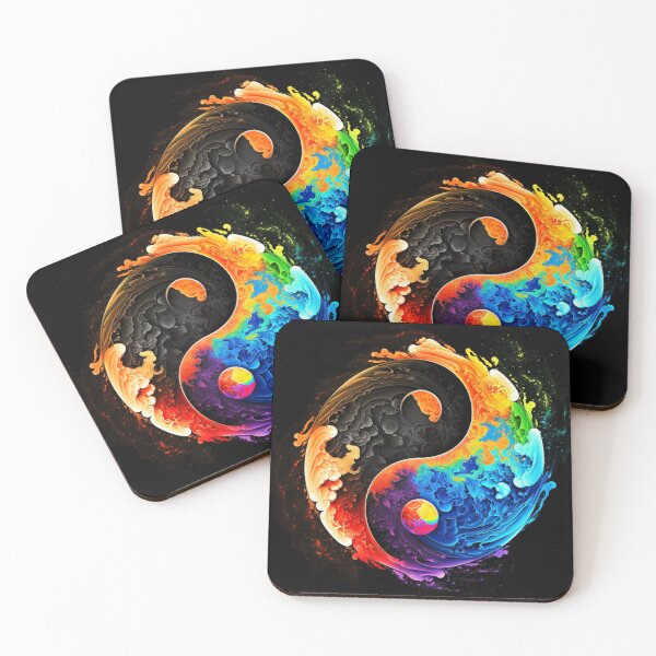 Item preview, Yin-Yang Clouds designed and sold by ArtTees4U.