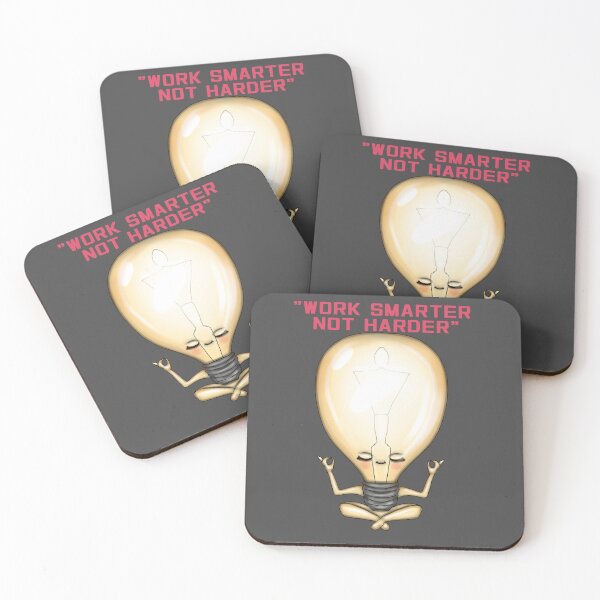 Item preview, WORK SMARTER NOT HARDER designed and sold by La Loca.